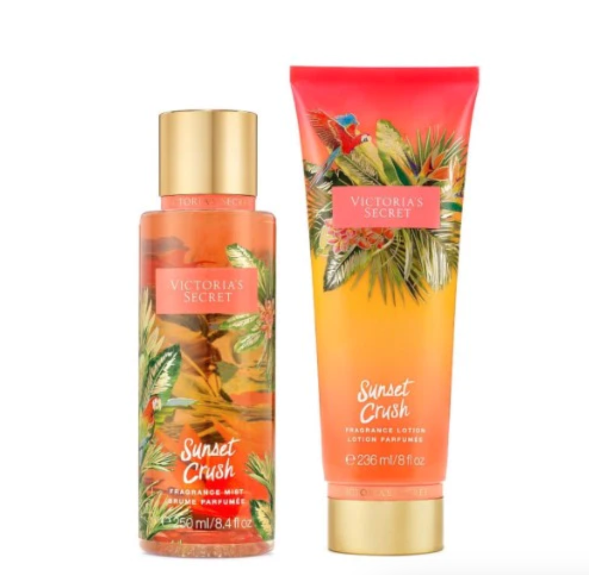Victoria's Secret Sunset Crush Fragrance Mist + Lotion Bundle | eBay