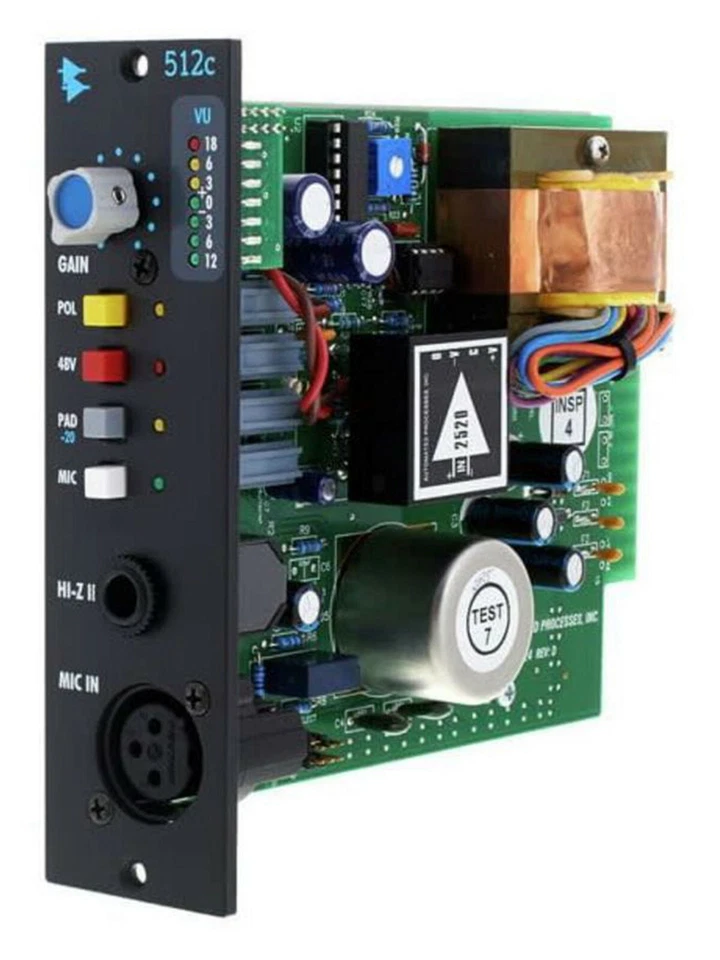 API Audio 512c | 500 Series Mic Preamp | Pro Audio LA - Image 3 of 3