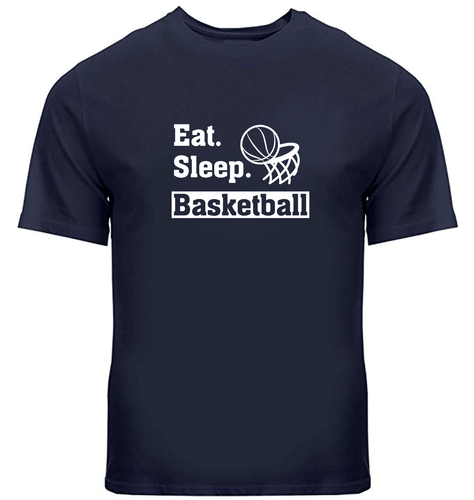 Basketball Sports Tee Graphic gift Outdoor Gaming T Shirt Motivational Eat Sleep - Bild 4 von 34