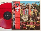 The Beatles "SGT.PEPPERS" w/WIDE OBI 1986 UK CUTTING JAPAN LIMITED MONO RED LP