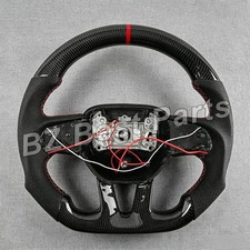 Carbon Fiber Steering Wheel For Dodge Challenger Durango SRT 2015-2024✅W/Heated
