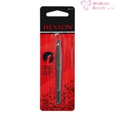 Revlon Stainless Steel Slant Tweezer New In Box