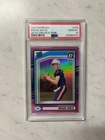 Drake Maye 2024 Donruss #379 Optic Preview Pink Rookie PSA 10 Gem Mint Patriots