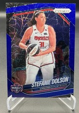 2025 Prizm WNBA - Stefanie Dolson #112 Blue Velocity - Washington Mystics