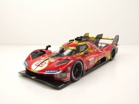 Ferrari 499P #50 Sieger Le Mans 2024 Fuoco Molina Nielsen Modell 1:18 Bburago
