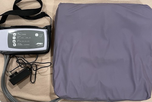 Apex Sedens 500 Pressure Release Cushion Slip Resistant Gray/Black. Excellent 