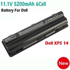 Battery For Dell XPS 14 15 17 L502x 312-1127 453-10186 R795X J70W7 JWPHF 5200mAh