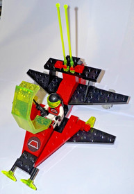 LEGO Set # 6877  M: Tron Space: Vector Detector 100% Complete, 1990 retired WOW