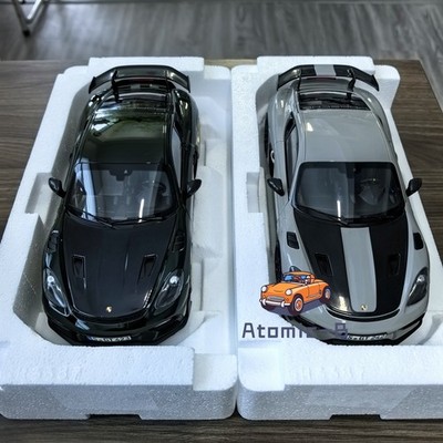 NOREV 1:18 Porsche Original GT4 Supercar Simulation Alloy Car Model Car Model 