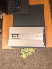 CT Sounds CT-1000.1D 1000 Watts RMS Monoblock Subwoofer Amplifier
