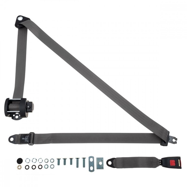 Heck Automatik Sicherheitsgurt FüR Chrysler Horizon 1.3 Hatchback 1978 Form Grau-image
