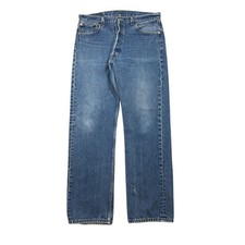 Vtg Levi's 501xx Jeans Men's Size 36X34 Blue Denim Straight Leg Made In USA