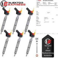 6x Mercedes Injektor Einspritzdüse A6420701387 0445115064 0445115027 0445115076
