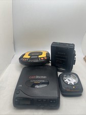 Lot of 4 Vintage Sony Walkman Discman CD Players - AS-IS / FOR PARTS REPAIR ONLY