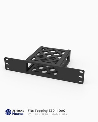 10'' Topping E30 II DAC Mini Rack Mount - 1U
