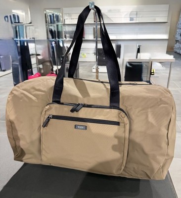 NEW TUMI Voyageur JUST IN CASE Packable 20.5” Duffel Bag - SAND | eBay
