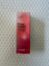 LUV Health Flow Drops - Adaptogen Mushroom Blend - Peach Watermelon Flavor