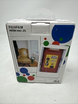 Fujifilm Instax mini 25 Instant Film Camera New in Box Strap