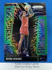 2025 #5 Rhyne Howard Panini Prizm Fireworks Green Prizm Insert Dream