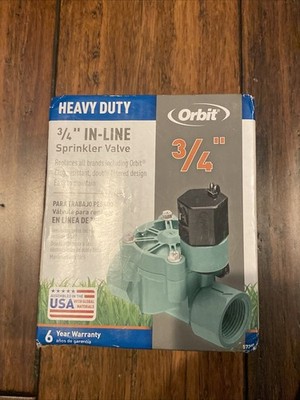 Orbit 3/4 in. FPT Auto Inline Valve