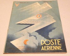 French Airmail No. 11 - November 1948 - PTT document, 44 pages + map