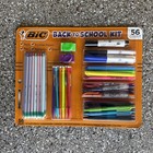 BIC 56 Piece Back To School Kit New