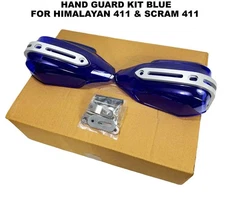 HANDGUARD KIT BLUE FIT FOR ROYAL ENFIELD HIMALAYAN 411 & SCRAM 411