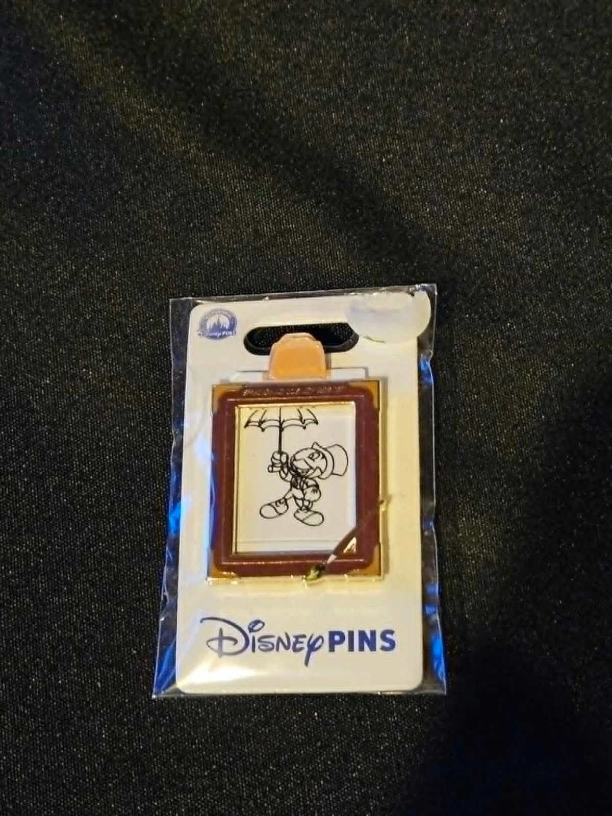 Jiminy Cricket Slider Pin from Shanghai Disney Resort