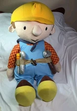 2004 Hit Entertainment Bob The Builder Huge Plush 32" Rare Vintage Tools