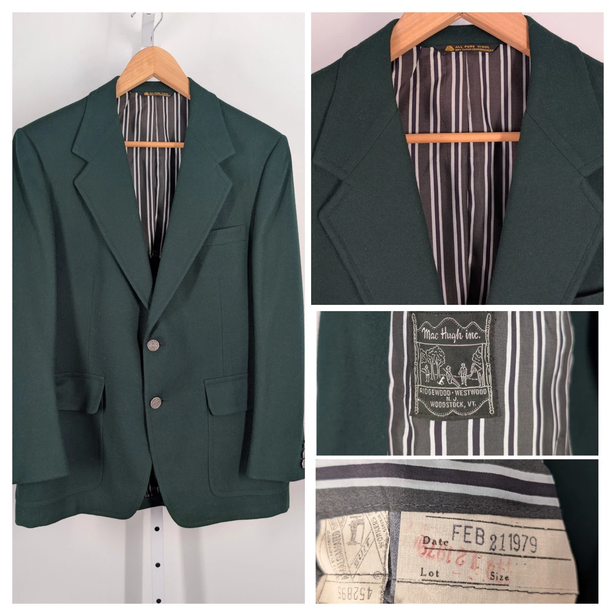 Outdoor Regular Vintage Suit Jackets & Blazers for Men for sale | eBay