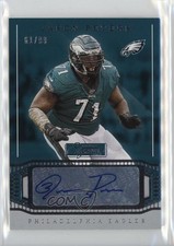 2019 Panini Chronicles Signature Series 61/99 Jason Peters #SS11 Auto 1gt