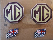 MGTF MG TF BONNET AND BOOT BADGE LARGE 70MM FROM 04 PLATE
