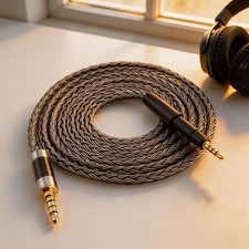 16 Core Silver Plated Earphone Cable for Sennheiser HD599 HD569 HD 560S 559 560s