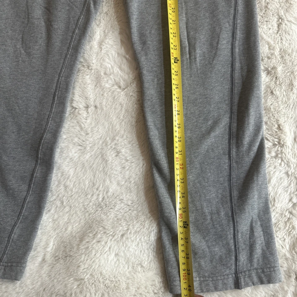 Pantalones deportivos Aeropostale 87 pierna ancha salón talla L/G gris Foto 2 de 4