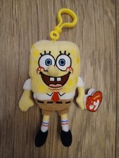 TY Original Beanies Spongebob Squarepants 2009 With Keyring