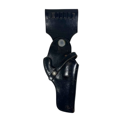 Vintage Bucheimer EJM45 Police Swivel Holster For .38 / .357 w/ Six Round Holder