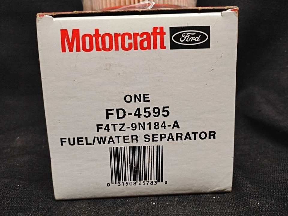 Nuevo filtro de combustible diésel genuino Motorcraft Ford para F-350 1995-1997 Foto 2 de 4