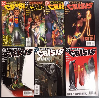 Identity Crisis #1 - 7 VF/NM Condition DC Comic Book Set