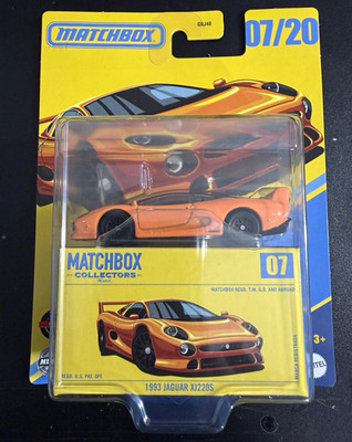 Matchbox Collectors 1993 Jaguar XJ220S Orange 1:64 Diecast Car Unopened Box