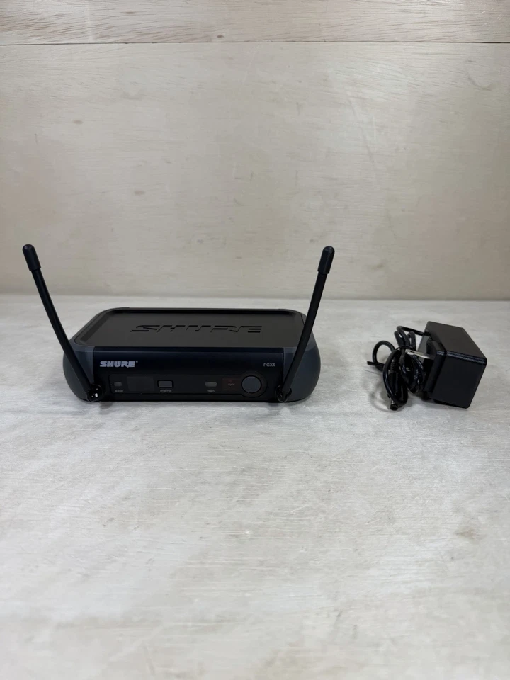 Shure PGX4 H6 524-542 MHz Wireless Microphone Receiver w/ Power Supply - Image 2 of 4