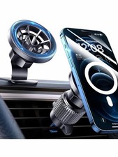 3-in-1 Magnetic Car Phone Holder Dashboard Air Vent Mount MagSafe Compatib