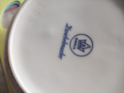 Teekanne Kahla Zwiebelmuster Inhalt 1000 ml und Stövchen - Bild 2 von 3