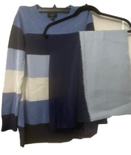 NWT I.N. Girls San Francisco 3 pcs long sleeve/ scarf/ legging Sz XL 16 Navy