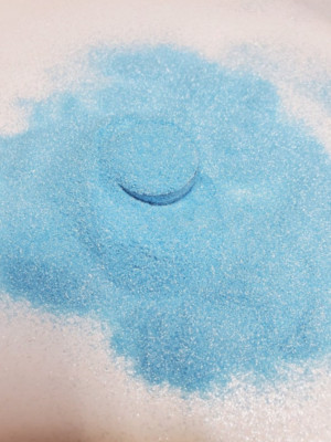 2oz Pearl Sky Blue Eco Fine Glitter Baby Boy Gender Reveal Glitter For Epoxy Art