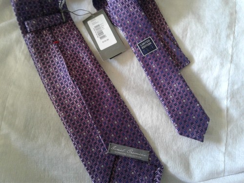 DANIEL CREMIEUX SIGNATURE COLLECTION TIE LIMITED EDITION 100% SILK - Picture 4 of 4