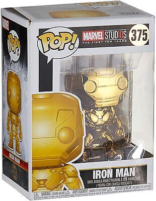 Funko Marvel Studios 10: Set of 10 Gold Chrome POP! Figures Funko Marvel Studios 10: Set of 10 Gold Chrome POP! Figures