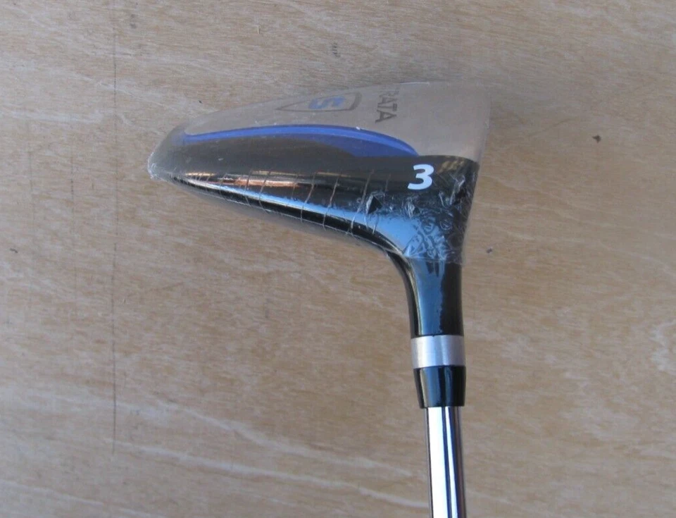 STRATA FAIRWAY 3 MADERA LOFT 15,5 GRADOS VARILLA FLEXIBLE REGULAR PALO DE GOLF NEGRO 3W NUEVO Foto 2 de 4