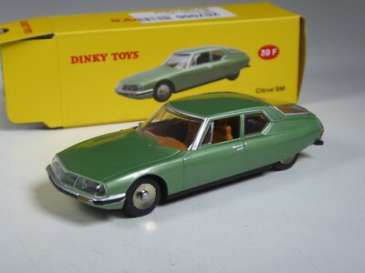 (KI-02-41) Dinky 39F Citroen SM grün metallic von Edition Atlas in OVP