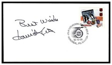 DAVE KEON AUTOGRAPH HOF MAPLE LEAFS WHALERS 1992 NHL 75TH FIRST DAY ISSUE