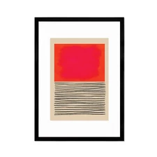 Abstract Modern Framed Wall Art Print Poster Contemporary Matisse Green Cut Outs